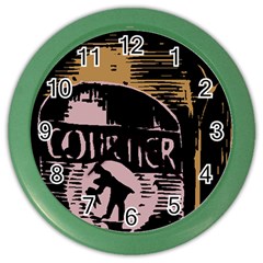 Bottle 1954419 1280 Color Wall Clock