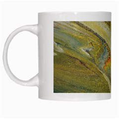 Rainbow Tornado White Mugs by WILLBIRDWELL