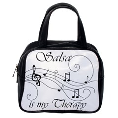 Salsa Is My Therapy Partition Classic Handbag (one Side) by alllovelyideas