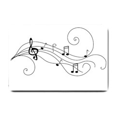 Music Partition Small Doormat  by alllovelyideas