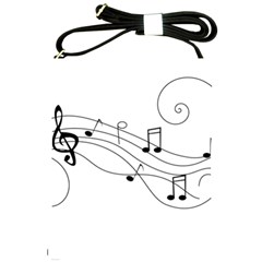 Music Partition Shoulder Sling Bag