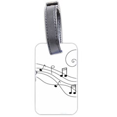 Music Partition Luggage Tags (two Sides) by alllovelyideas