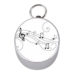 Music Partition Mini Silver Compasses by alllovelyideas