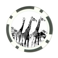 Giraffe  Poker Chip Card Guard (10 Pack)