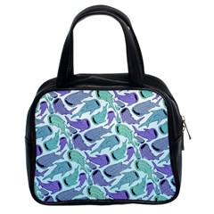 Whale Sharks Classic Handbag (two Sides) by mbendigo