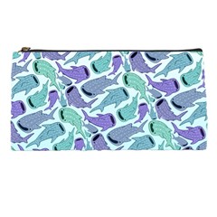 Whale Sharks Pencil Cases by mbendigo