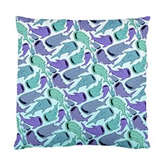 Whale Sharks Standard Cushion Case (two Sides) by mbendigo