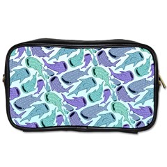 Whale Sharks Toiletries Bag (one Side) by mbendigo