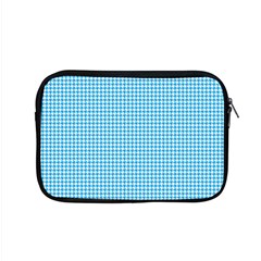 Oktoberfest Bavarian Blue Houndstooth Check Apple Macbook Pro 15  Zipper Case by PodArtist