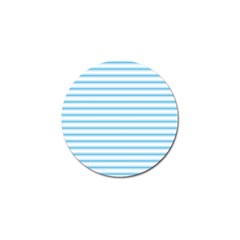 Oktoberfest Bavarian Blue and White Large Mattress Ticking Stripes Golf Ball Marker (10 pack)