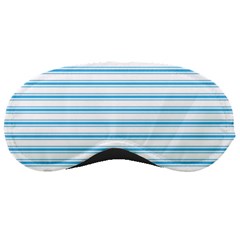 Oktoberfest Bavarian Blue and White Large Mattress Ticking Stripes Sleeping Masks