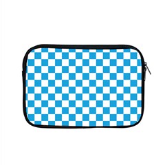 Oktoberfest Bavarian Large Blue And White Checkerboard Apple Macbook Pro 15  Zipper Case by PodArtist