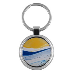 EVENING TIDE Key Chains (Round) 