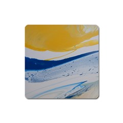 EVENING TIDE Square Magnet