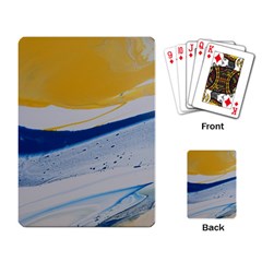 EVENING TIDE Playing Cards Single Design