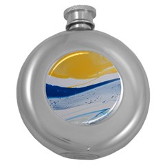 EVENING TIDE Round Hip Flask (5 oz)