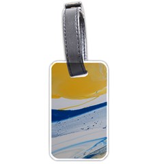 EVENING TIDE Luggage Tags (One Side) 