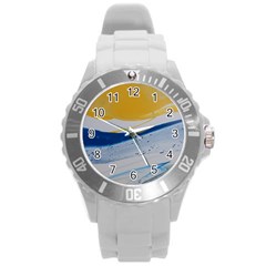 EVENING TIDE Round Plastic Sport Watch (L)