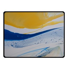 EVENING TIDE Double Sided Fleece Blanket (Small) 