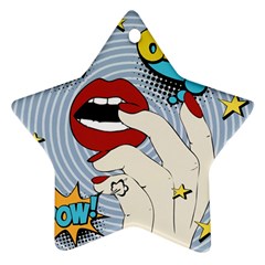 Pop Art   Ornament (star) by Valentinaart