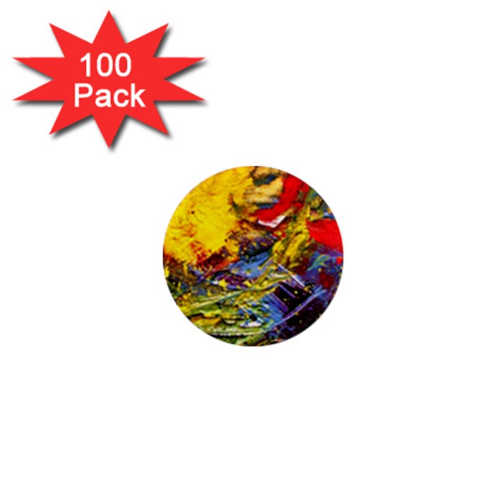 Yellow Chik 3 1  Mini Magnets (100 pack) 