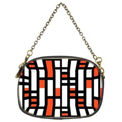Linear Sequence Pattern Design Chain Purse (two Sides) by dflcprints