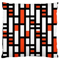 Linear Sequence Pattern Design Standard Flano Cushion Case (two Sides) by dflcprints