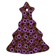 The Sky Is Not The Limit For A Floral Delight Ornament (christmas Tree)  by pepitasart