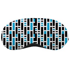 Linear Sequence Pattern Design Sleeping Masks by dflcprintsclothing