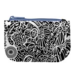 Maze Draw Large Coin Purse Front