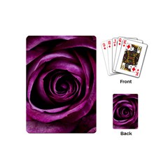 Plant Rose Flower Petals Nature Playing Cards (mini) by Sapixe