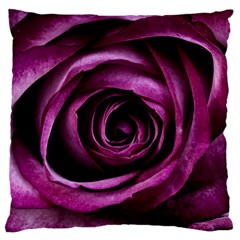 Plant Rose Flower Petals Nature Large Flano Cushion Case (one Side)