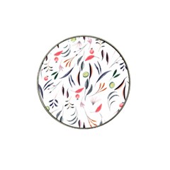 Watercolor Tablecloth Fabric Design Hat Clip Ball Marker by Sapixe