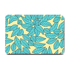 Leaves Dried Leaves Stamping Small Doormat  by Sapixe