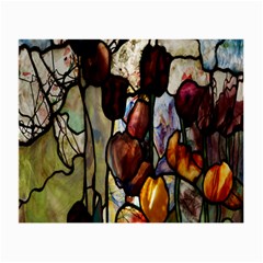 Tiffany Window Colorful Pattern Small Glasses Cloth (2-side) by Sapixe