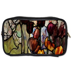 Tiffany Window Colorful Pattern Toiletries Bag (one Side) by Sapixe