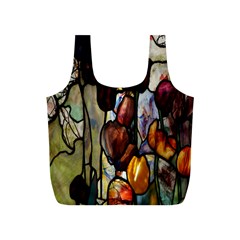 Tiffany Window Colorful Pattern Full Print Recycle Bag (s) by Sapixe