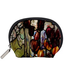 Tiffany Window Colorful Pattern Accessory Pouch (small) by Sapixe