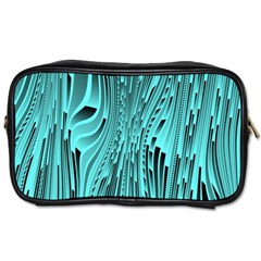 Design Backdrop Abstract Wallpaper Toiletries Bag (two Sides) by Sapixe