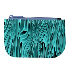 Design Backdrop Abstract Wallpaper Large Coin Purse