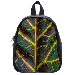 Leaf Abstract Nature Design Plant School Bag (small)