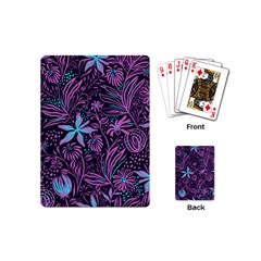 Stamping Pattern Leaves Drawing Playing Cards (mini) by Sapixe