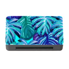 Leaves Tropical Palma Jungle Memory Card Reader With Cf by Sapixe