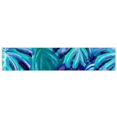 Leaves Tropical Palma Jungle Small Flano Scarf