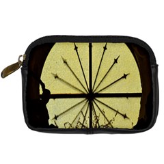 Window About Glass Metal Weathered Digital Camera Leather Case by Sapixe
