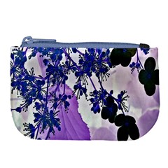 Blossom Bloom Floral Design Large Coin Purse