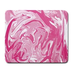 Pink Marble Painting Texture Pattern Large Mousepads by Sapixe