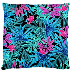 Leaves Picture Tropical Plant Standard Flano Cushion Case (one Side)