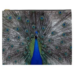 Peacock Bird Animals Pen Plumage Cosmetic Bag (xxxl) by Sapixe