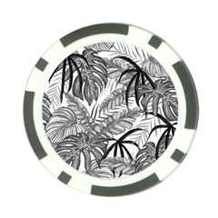 Drawing Leaves Nature Picture Poker Chip Card Guard (10 Pack) by Sapixe